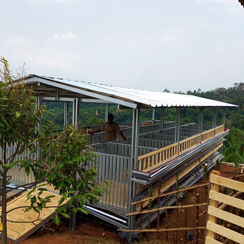 pasang kandang bulan baja ringan 01 pasang kandang bulan baja ringan 01