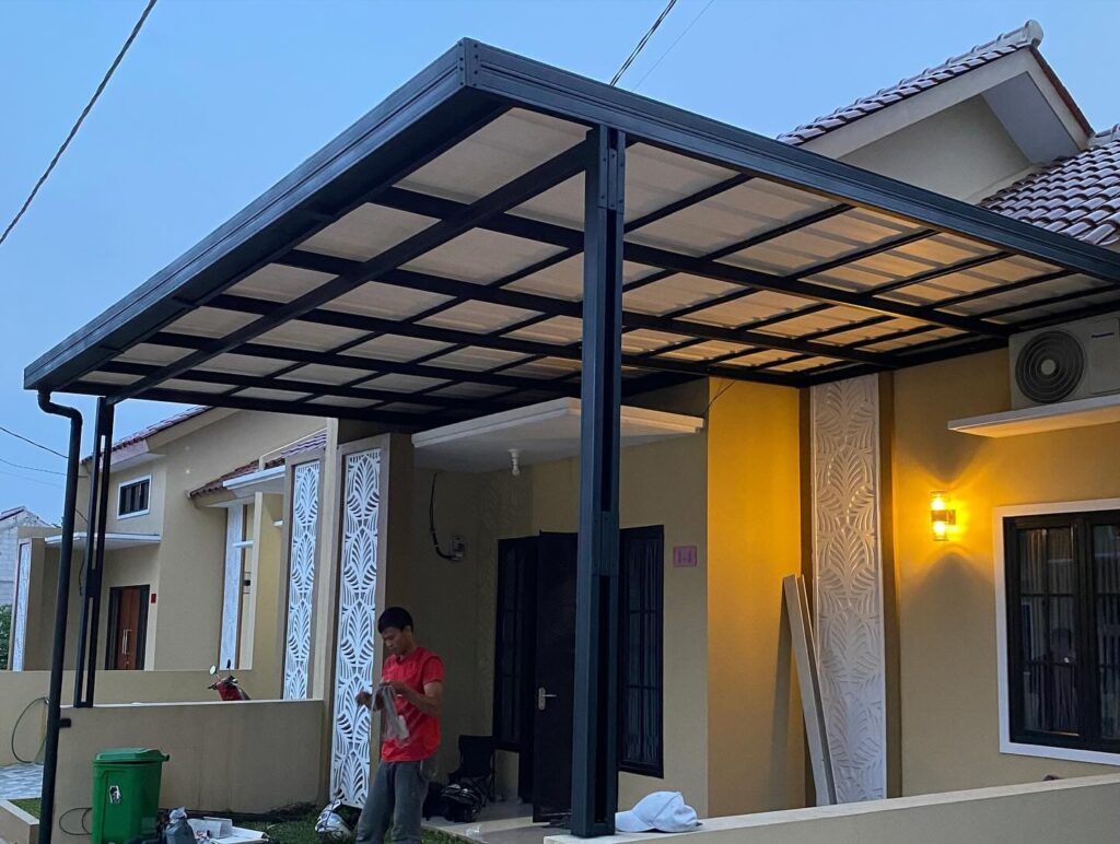pasang kanopibulan baja ringan 01 pasang kanopibulan baja ringan 01