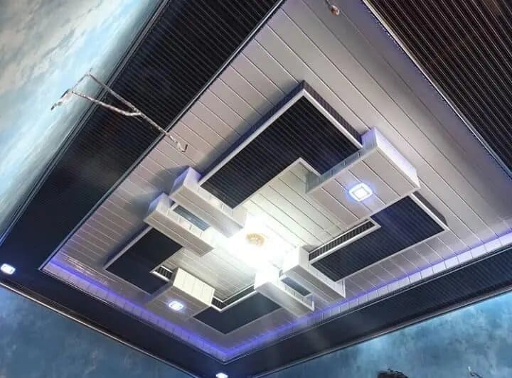 plafon pvc gypsum bulan baja ringan 013 plafon pvc gypsum bulan baja ringan 013