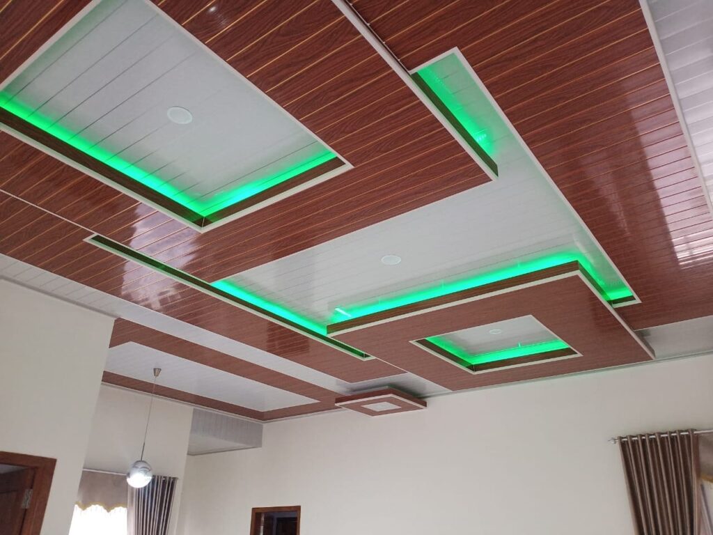 plafon pvc gypsum bulan baja ringan 014 plafon pvc gypsum bulan baja ringan 014